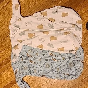 2 Infant 3-6 month Microfleece Sleepbag